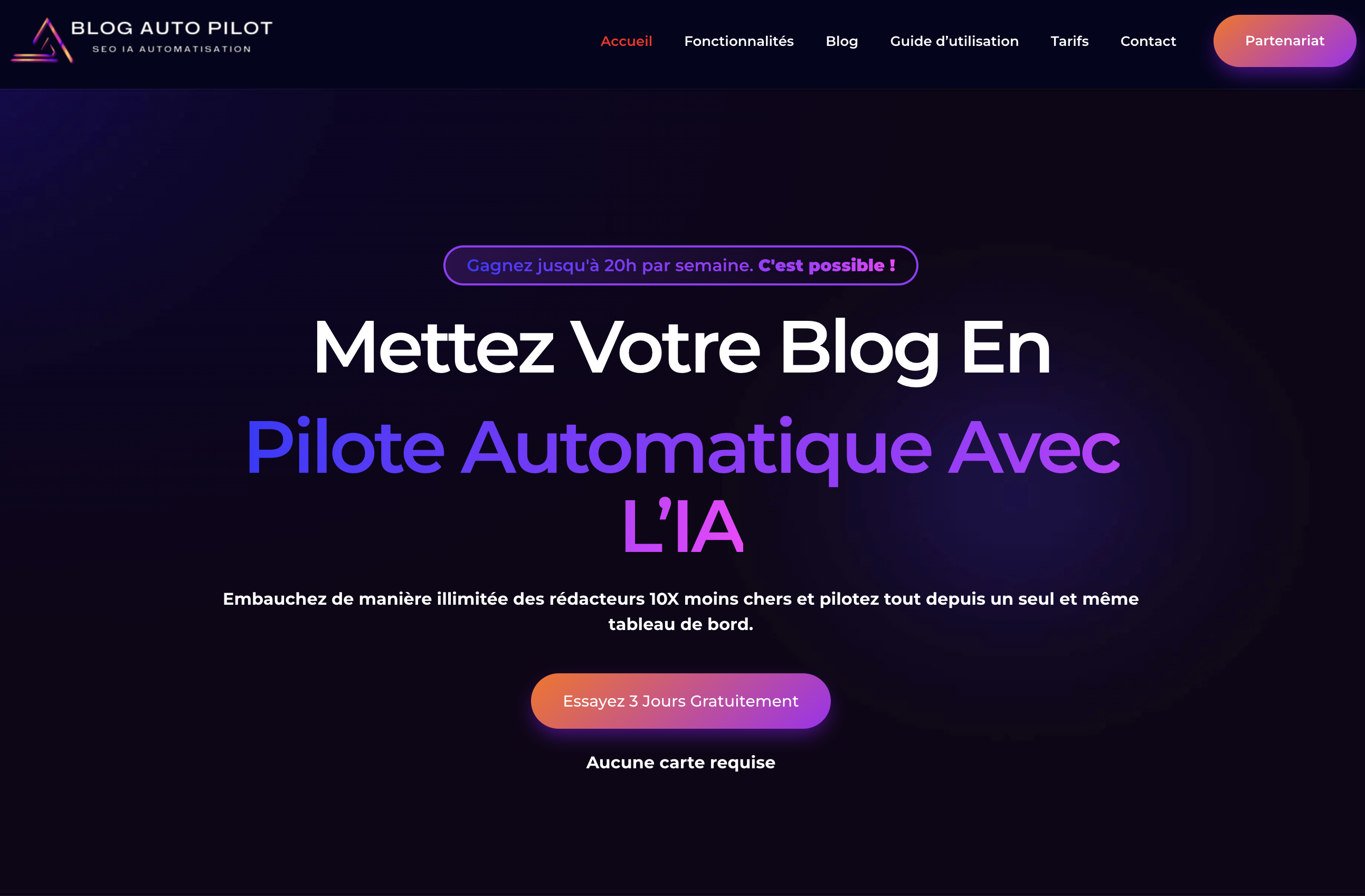 IA Blog Auto Pilot – Votre Blog En Pilote Automatique Avec L’IA